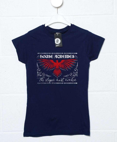 House Atreides Womens Fitted T-Shirt 8Ball